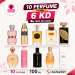 10 perfumes 100 ml